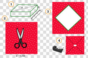 Photo Instructions For Perfect Gift Wrapping   Sara Santos Gift Wrapping  HD Png Download