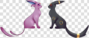 Camiseta Espeon Y Umbreon   Hare  HD Png Download