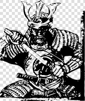 Old  Drawing  Free  Japan  Japanese  Samurai  Warrior   Samurai Drawing Png  Transparent Png