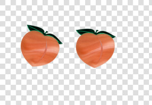 Peach Earrings   Persimmon  HD Png Download