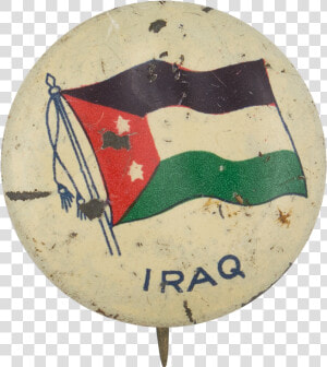 Irag Flag Art Button Museum   Flag  HD Png Download