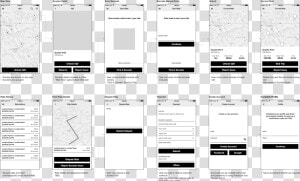 Ojo wireframes   Monochrome  HD Png Download