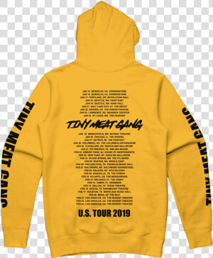 Transparent Yellow Png   Tiny Meat Gang Merch Hoodie  Png Download