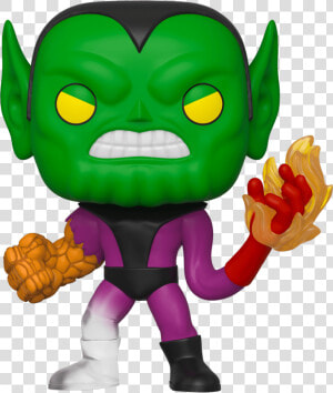 Super skrull Pop Vinyl Figure   Fantastic 4 Funko Pop  HD Png Download