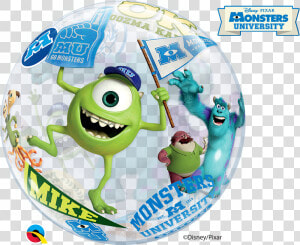 Monster Uni Front Bubble   Monsters University Character Bubble Balloons  HD Png Download