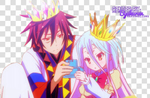 Shiro Y Sora   No Game No Life Shiro Y Sora  HD Png Download