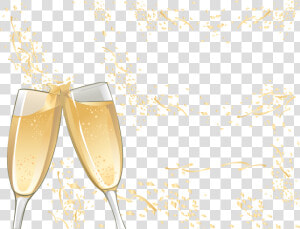 Champagne Glass Yellow   Champagne Glasses Celebration Transparent  HD Png Download