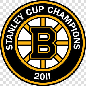 2011 champs   Boston Bruins Logo  HD Png Download