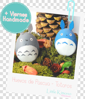 Huevos De Pascua Totoros   Huevo Totoro  HD Png Download