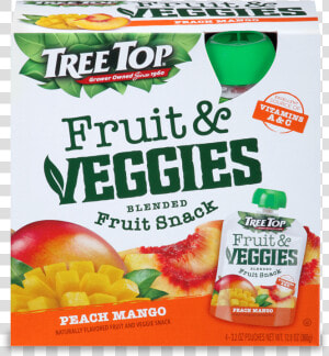 Tree Top Fruit And Veggies Fruit Snack   Natural Foods  HD Png Download