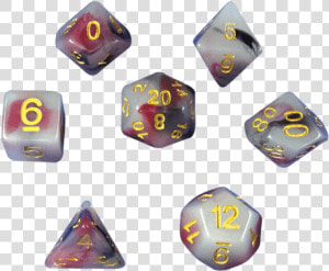 Black White And Red Dnd Dice  HD Png Download