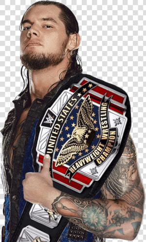 Baron Corbin Us Championship  fanmade Belt  By Justaperfect10   Baron Corbin Us Championship  HD Png Download