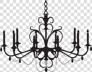 Chandelier Clipart Easy   Transparent Background Chandelier Clip Art  HD Png Download