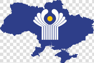 Flag Map Of Ukrainian Ssr  HD Png Download