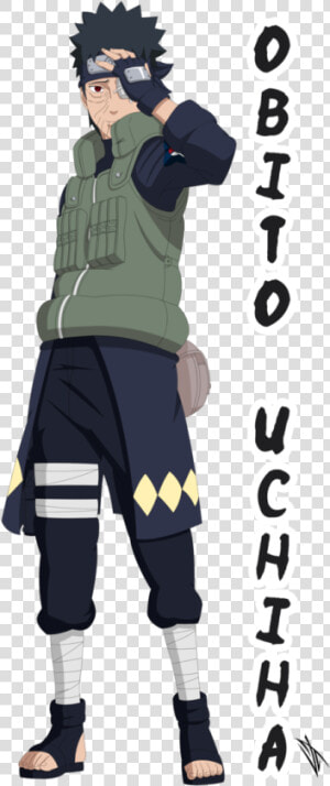 Naruto Obito As Jounin  HD Png Download