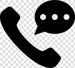 Phone Conversation Png   Customer Service Phone Icon  Transparent Png