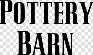 Pottery Barn Logo Transparent  HD Png Download