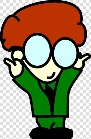 Nerd  Cartoon  Geek  Character  Glasses  Isolated   Nerd Clip Art  HD Png Download