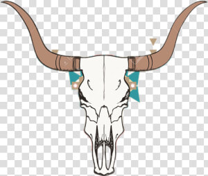 Bull Clipart Tattoo   Calavera De Vaca Png  Transparent Png