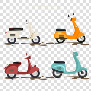 Transparent Razor Scooter Clipart   Vespa  HD Png Download