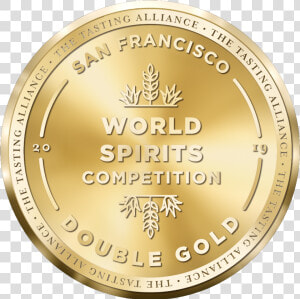 Sfwsc Double Gold   San Francisco World Spirits Competition 2019 Double  HD Png Download