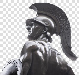 Roman Soldier Statue   Sculpture Masculinity  HD Png Download