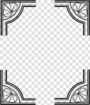 Deco Corner Frame Free Picture   Art Deco Border Png  Transparent Png