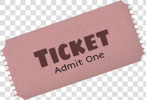  ticket  blank  admit  one  madewithpicsart   Label  HD Png Download