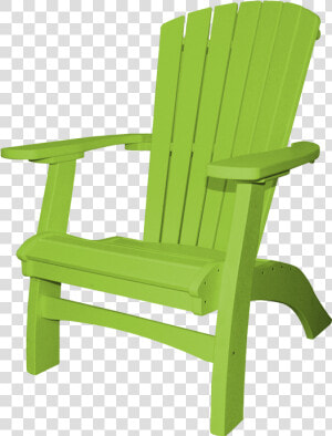 Poly Casual Seaside Upright Adirondack Chair   Outdoor Bench  HD Png Download