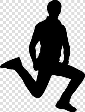 Silhouette  Man  Jumping  Hurry Up  Young  Guy  Speed   Portable Network Graphics  HD Png Download