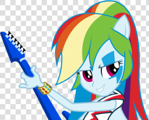 Mlp Eg Rainbow Rocks Rainbow Dash  HD Png Download