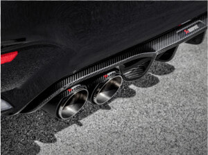 Bmw M4 Diffuser Carbon Akrapovic  HD Png Download