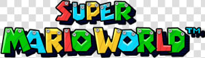 Super Mario World Png   Super Mario World Logo  Transparent Png