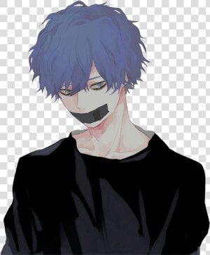 Anime Boy Png Image   Anime Boy Messy Hair  Transparent Png