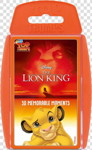 The Lion King Card Game   Lion King Top Trumps Card Game  HD Png Download