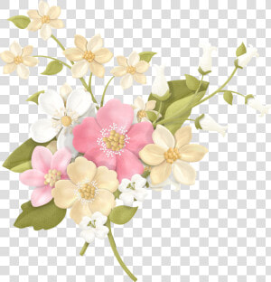 Corações E Flores Png  Transparent Png