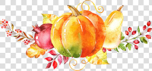 Clipart Apples Watercolor   Watercolor Wreath Fall Leaves  HD Png Download