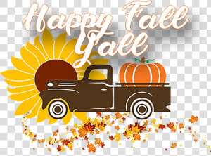 Happy Fall Y All Truck Tee   Png Download   Background Happy Fall Y All  Transparent Png