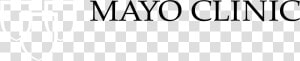 Mayo Clinic Logo Black And White   Mayo Clinic  HD Png Download