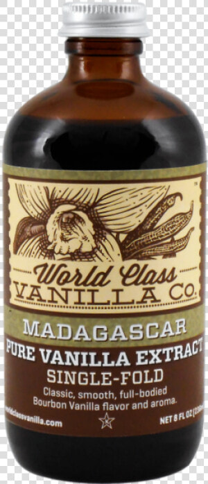 Madagascar Pure Vanilla Extract Single Fold Title   Vanilla Extract Png Transparent  Png Download