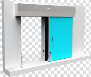 Bunker Sliding Shielded Door   Bunker Sliding Door  HD Png Download