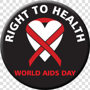 Right To Health World Aids Day Heart With Red Ribbon   Ujima Radio  HD Png Download