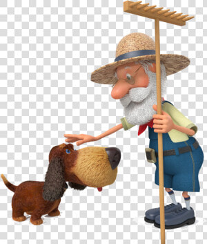 Cartoon Farmer Transparent Images   Farmer 3d Cartoon Character  HD Png Download