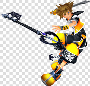 Master Form   Kingdom Hearts 2 Valor Form Sora  HD Png Download