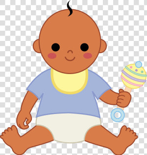 Black Baby Boy Clip Art   Baby Doll Clip Art  HD Png Download