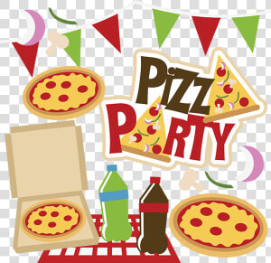 Pizza Clip Art Pizza Clipart Fans   Pizza Party In School  HD Png Download