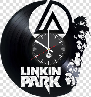 Transparent Linkin Park Logo Png   Linkin Park Vinyl Clock  Png Download