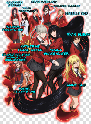 Deal With The Devil Kakegurui Cover   Kakegurui Characters  HD Png Download