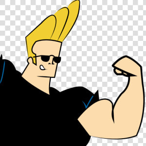 Cartoon Characters Johnny Bravo  HD Png Download