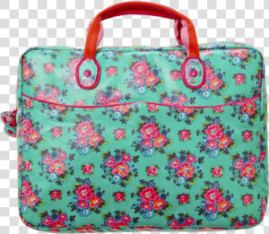 Laptop Bag In Dutch Rose Print   Handbag  HD Png Download